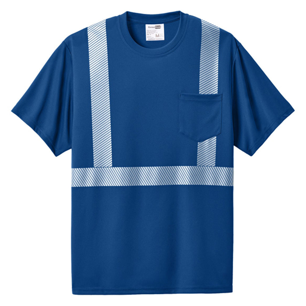 CornerStone Enhanced Visibility Segmented Tape Tee