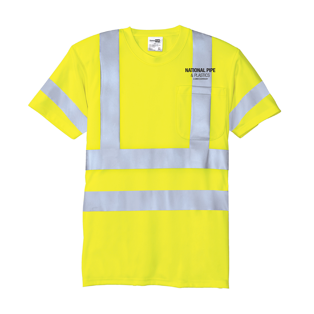 CornerStone® - ANSI 107 Class 3 Short Sleeve Snag-Resistant Reflective T-Shirt