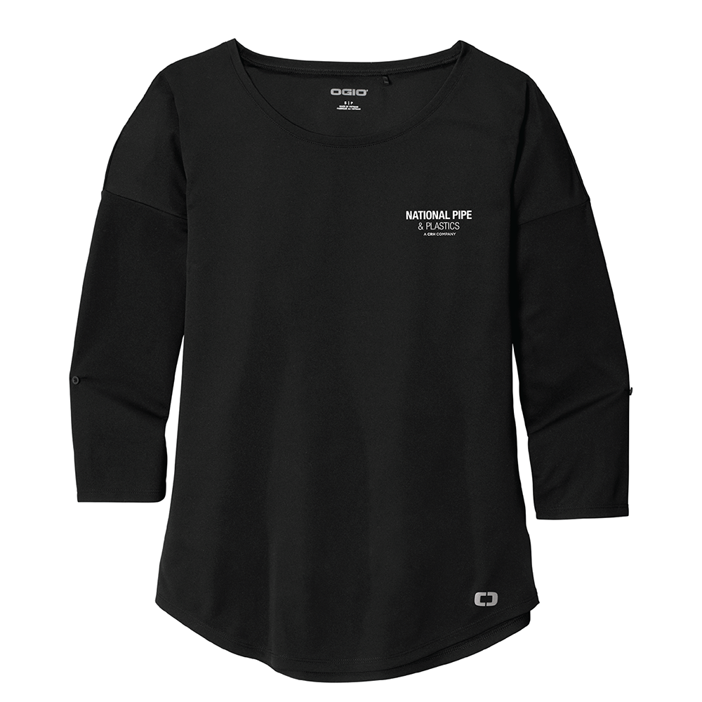OGIO ® Ladies Gravitate Scoop 3/4-Sleeve