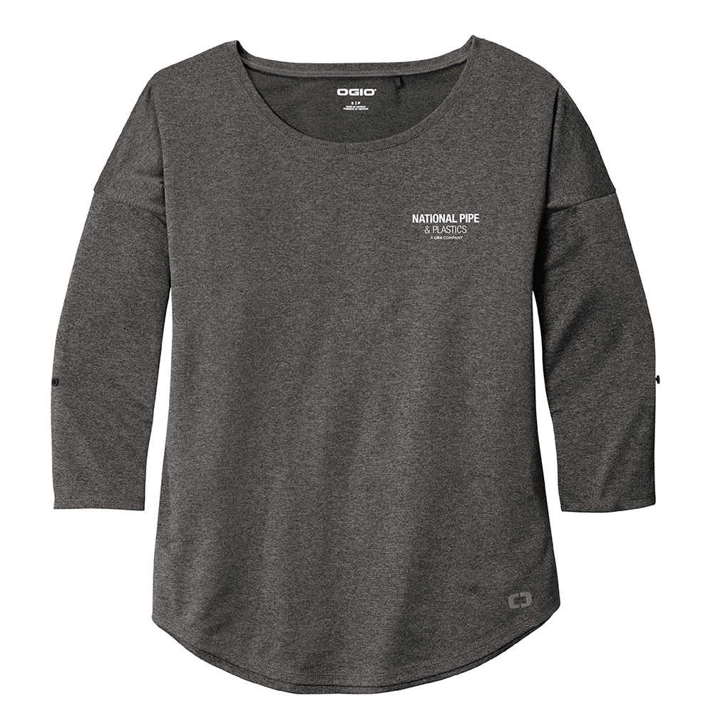 OGIO ® Ladies Gravitate Scoop 3/4-Sleeve
