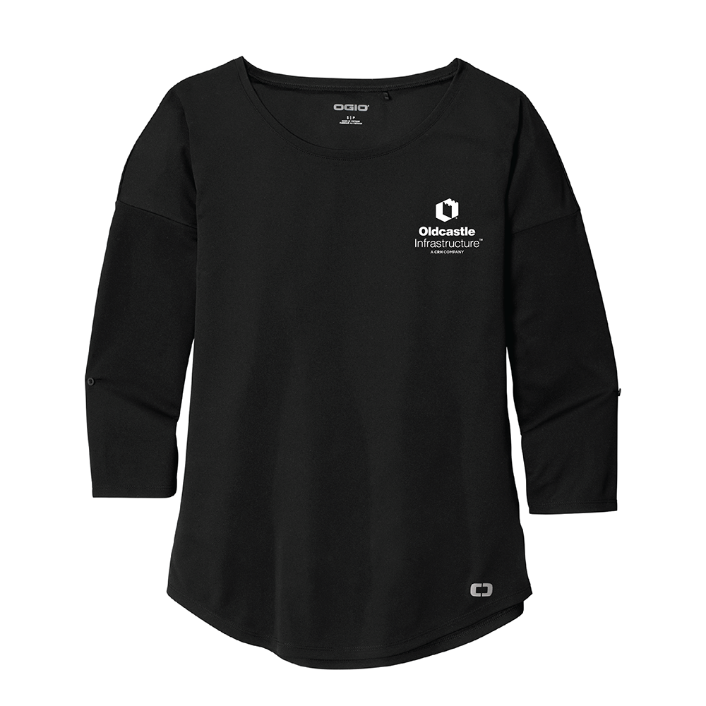 OGIO ® Ladies Gravitate Scoop 3/4-Sleeve