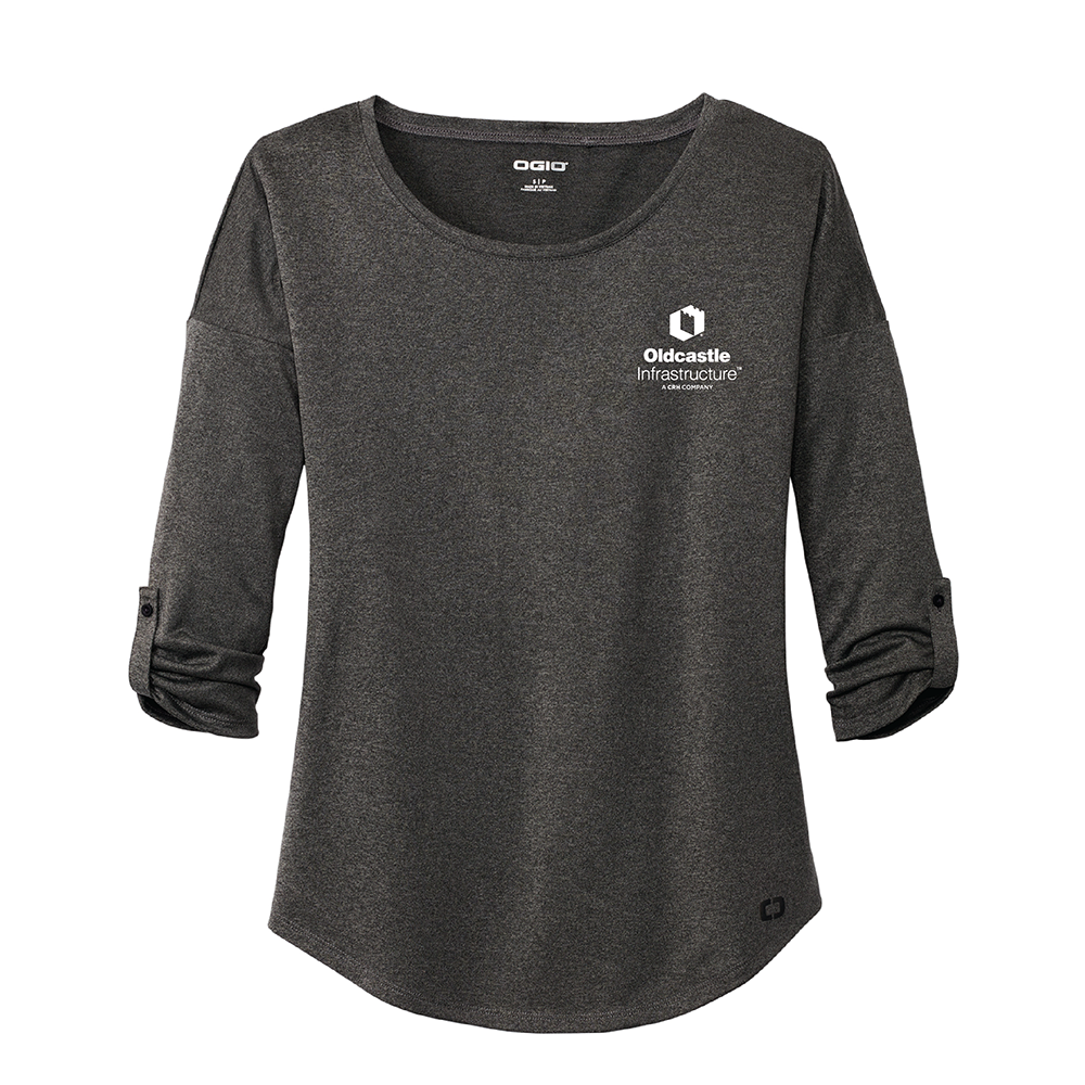 OGIO ® Ladies Gravitate Scoop 3/4-Sleeve