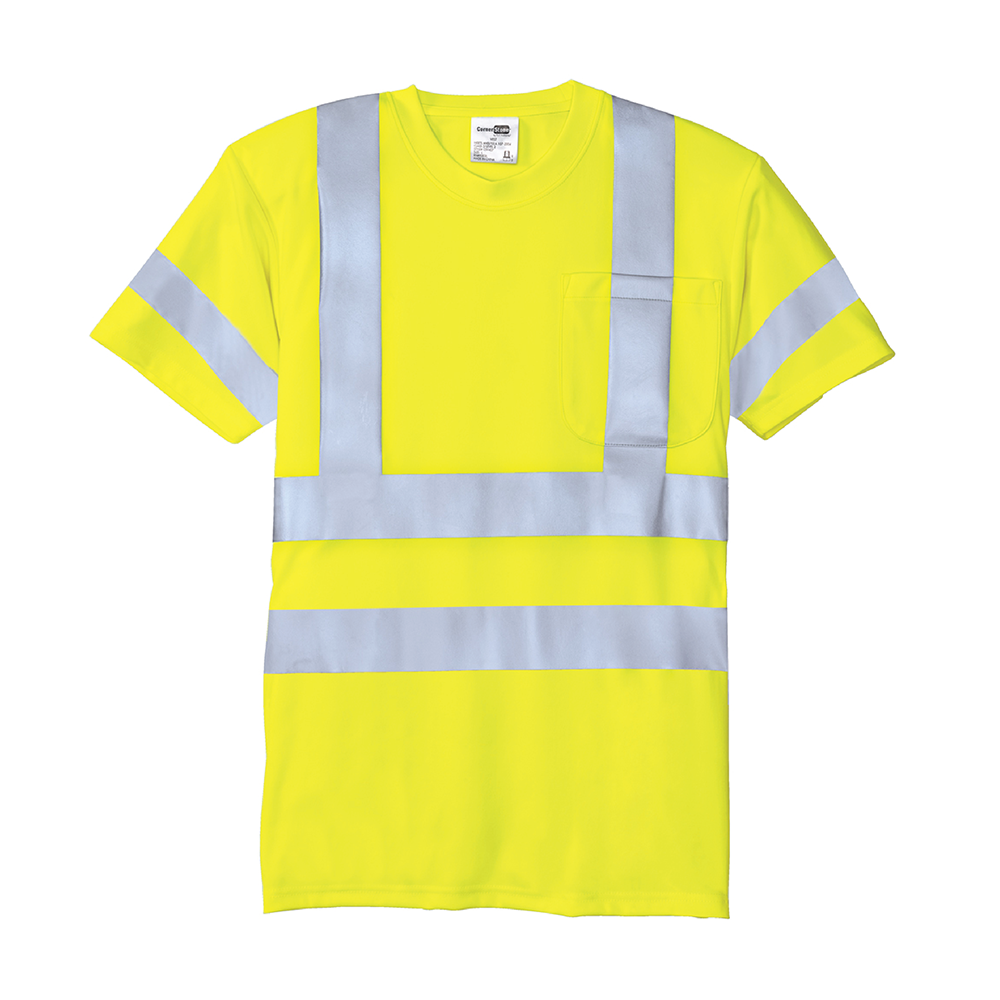 CornerStone® - ANSI 107 Class 3 Short Sleeve Snag-Resistant Reflective T-Shirt