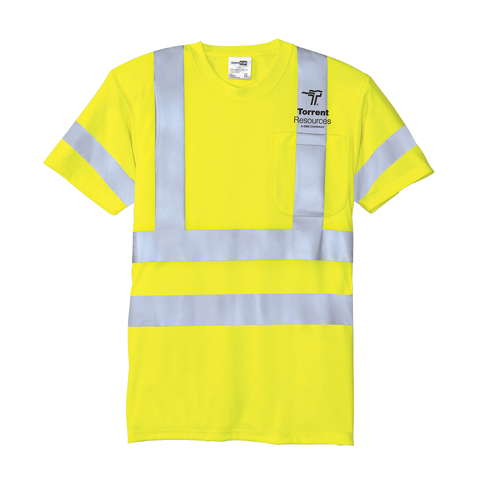 CornerStone® - ANSI 107 Class 3 Short Sleeve Snag-Resistant Reflective T-Shirt