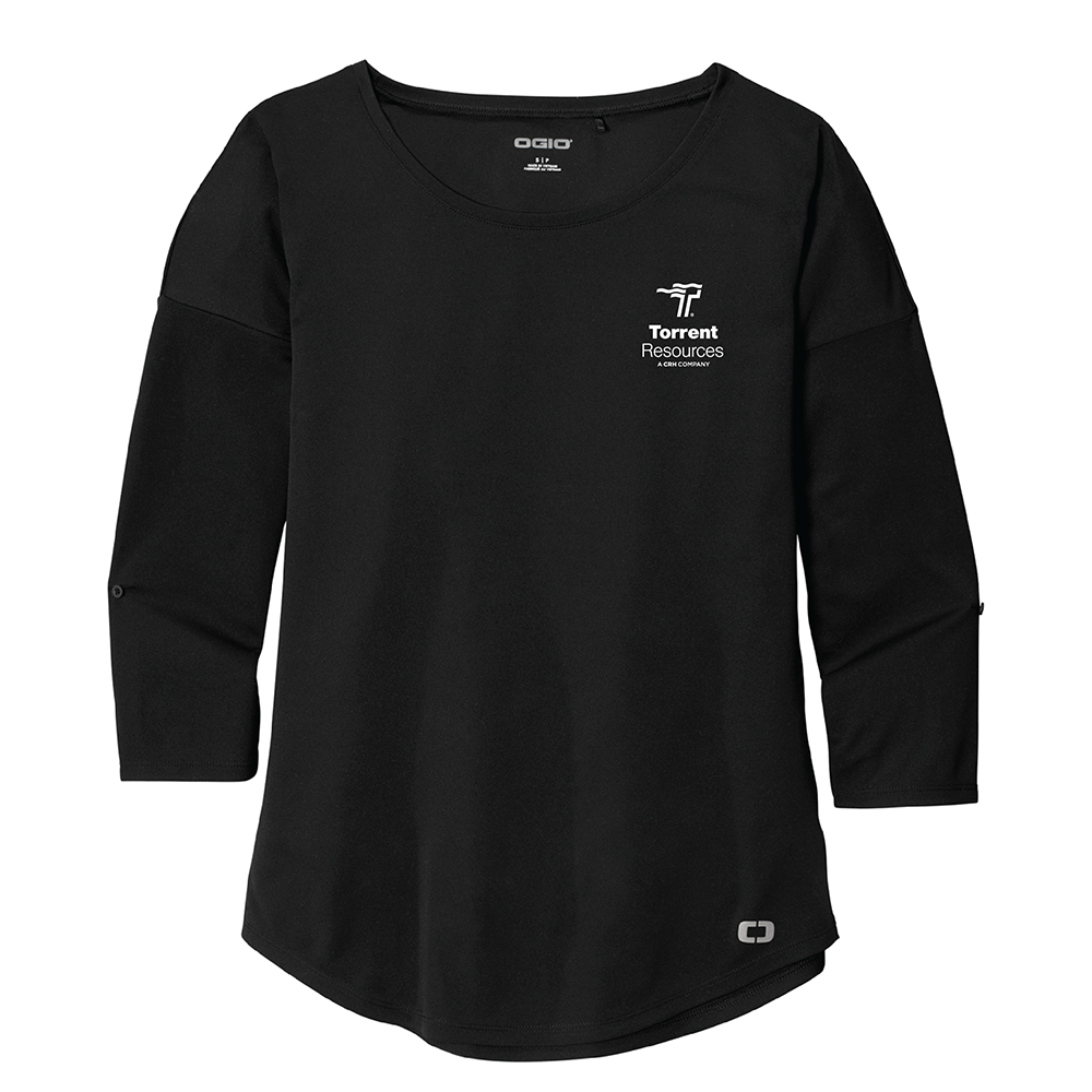 OGIO ® Ladies Gravitate Scoop 3/4-Sleeve