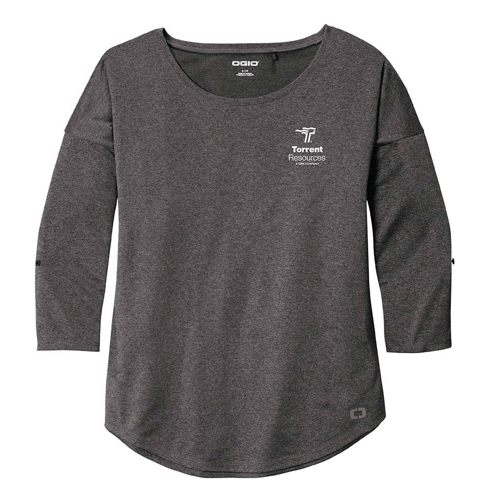 OGIO ® Ladies Gravitate Scoop 3/4-Sleeve