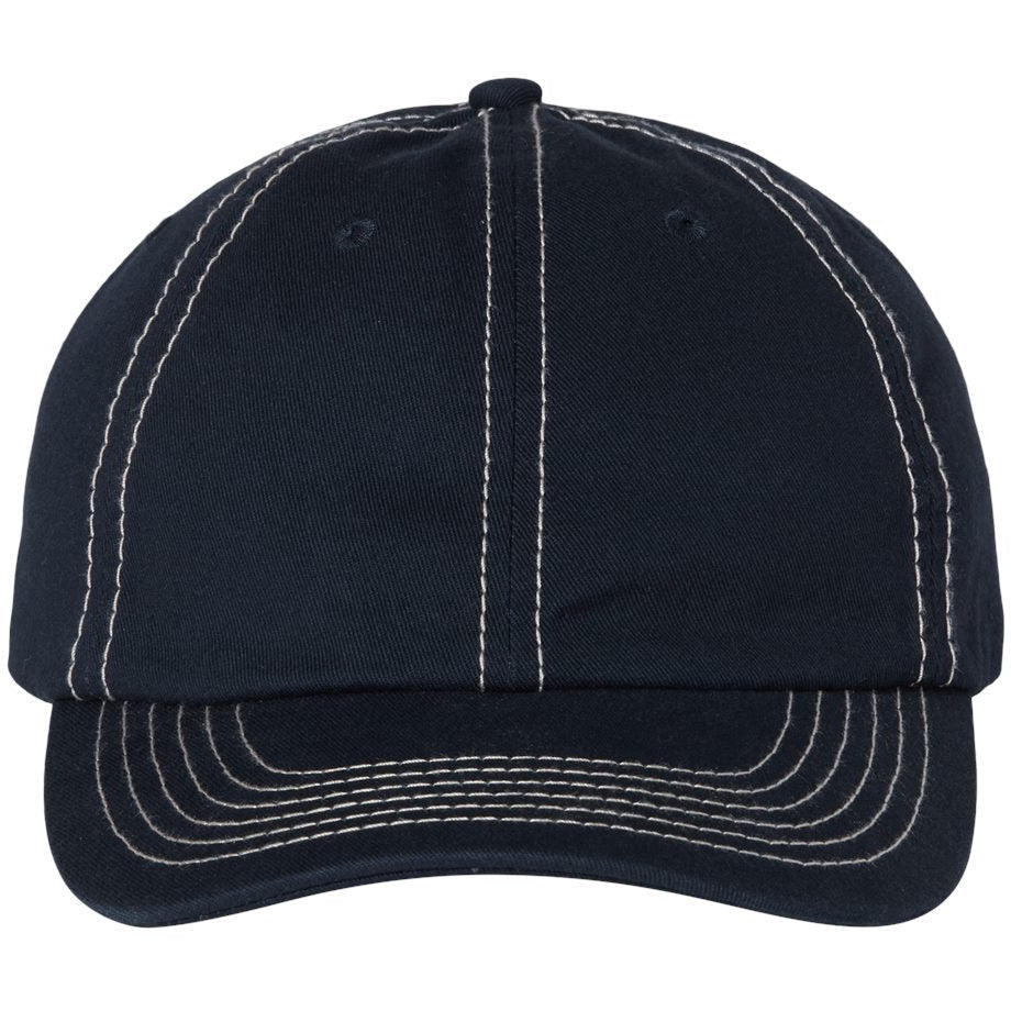 Navy/ Stone Stitch