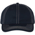 Navy/ Stone Stitch