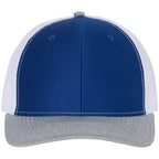 Royal/ White/ Heather Grey