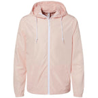 Blush/ White Zipper