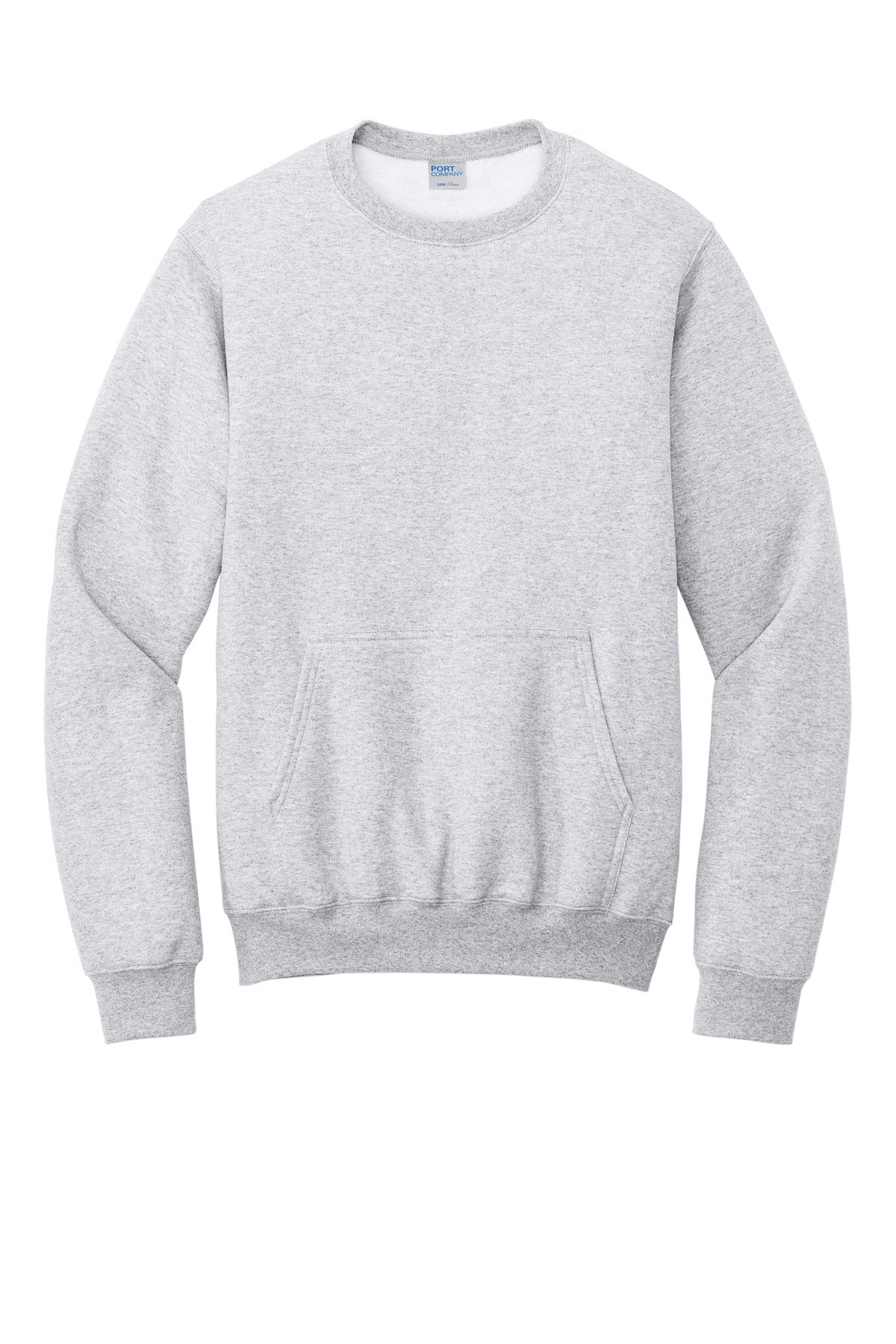 Port & Co™ Core Fleece Crewneck Pocket Sweatshirt