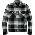 Deep Black Plaid