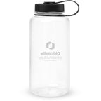 Wide mouth plastic water bottle