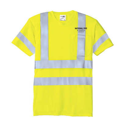 CornerStone® - ANSI 107 Class 3 Short Sleeve Snag-Resistant Reflective T-Shirt