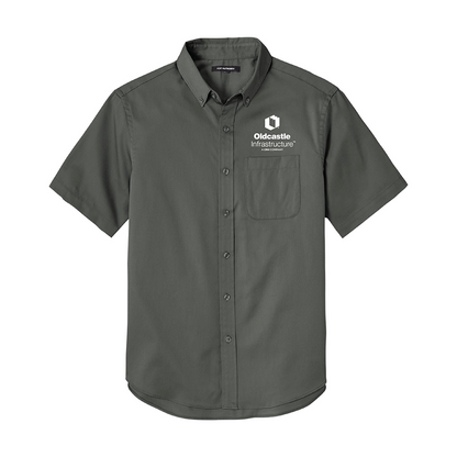 Port Authority® Short Sleeve SuperPro React Twill Shirt