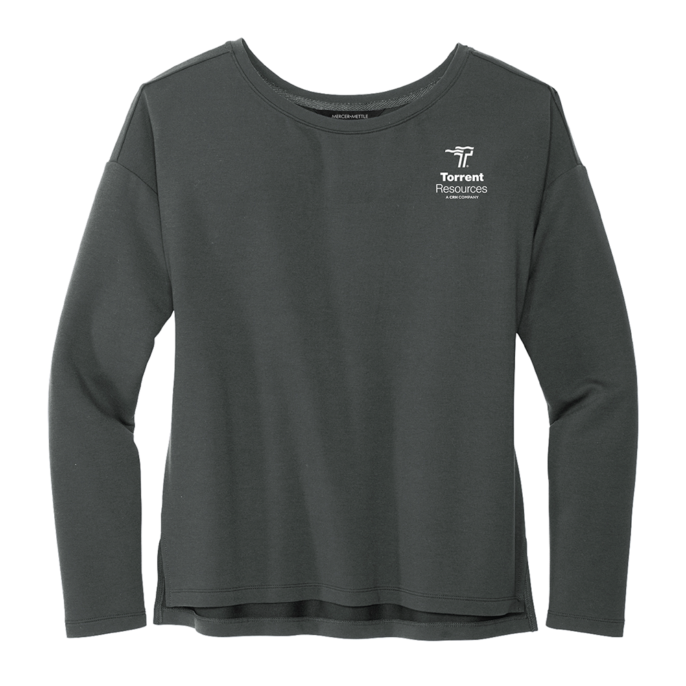 Mercer+Mettle™ Women's Stretch Drop Shoulder Pullover